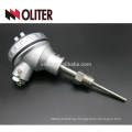 OLITER wrn temperature sensor k type thermocouple with stainless steel protection tube thermowell manufacturer